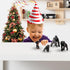 Gemini&Genius King Kong Safari Animal Toys, Gorilla Family Figurines for Kids, Room Decoration, Ages 3+