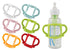 TonGass (6-Pack) Bottle Handles for Dr Brown Baby Bottles with Easy Grip