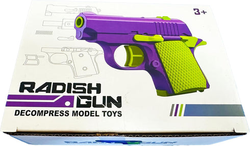 Poveyan 4 3-5, PCS Fidget Gun Toys, Kids Toys for Boys Age Prizes for Kids Classroom, Party Favors for Kids, Stress