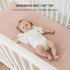 52"x28" MairMore Muslin Crib Sheets for Baby Girls and Boys, Neutral Fitted Baby Bed Sheets for Standard Crib & Toddler