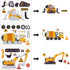 24 Sheets Construction Truck Stickers Make Your Own Truck Stickers Boys Birthday Party Favors Construction Themed