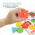 TOY Life Wooden Busy Board Montessori Toys, Activity Board Sensory Toys for Toddlers 1-3, Educational Motor Skills