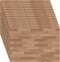 Furbeko 35 Pcs Miniature Dollhouse Wallpaper Self-Adhesive Mini DIY Floorboards Wall Paper Real