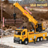 3-5 4-7 Mobile Crane Tow Truck Toy for Logging Farm Port Shipyard Building Bridge Construction Vehicles Engine Machine