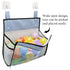Bath Toy Organizer, Extra Large Opening Bathroom Toy Holder, Multiple Ways to Hang, Bottom Zipper Storage Bag