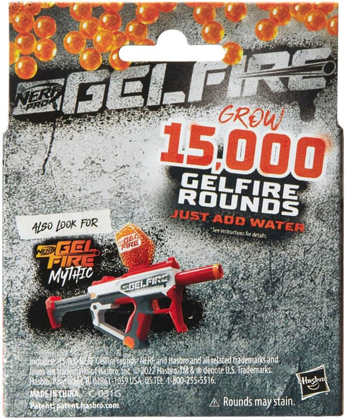NERF Pro Gelfire Refill, 15000 Gelfire Rounds for Gelfire Blasters, Outdoor Games for Ages 14 & Up