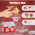 Bundaloo Plush Farm Animal Toys with Realistic Sounds - Plushie Play Set with Barn Carrier