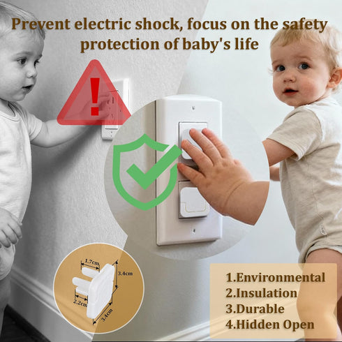Generic 50 Packs Baby Proof Kit - Safety Locks, Corner Guards, Door Finger Protector, Outlet Covers, Slider Locks