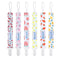 Smlpuame 6 Pack Pacifier Clip for Baby Girls, Stylish Binky Clips Strap, Lightweight Universal Paci Holder (Flower &