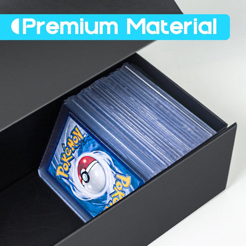 Trading Card Storage Box - Toploader Holder Hobby Box for 800 Count Cards, 1 PACK