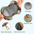 YETTASBIN Cute Dachshund Dog Portable Pacifier Holder Case with Metal Hook Buckle & Zipper for Diaper Bag and Stroller