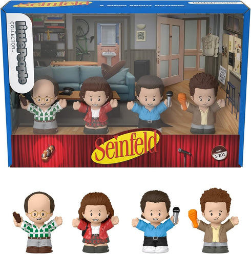 Little People Collector Seinfeld TV Series Special Edition Figure Set - 4 Characters in a Display Box