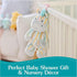 0 12 GUND Baby Safari Friends Zebra Pull-Down Musical Plush, Travel Friendly Sensory Toy with Stroller Loop for Ages