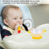 Berry President Baby Bowls with Suction Base, Spill-Proof Lid, Temperature-Sensing Spoon, Pack of 3 for Toddlers