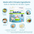 (60 TruKid Bubble Podz Bubble Bath for Kids, Toddlers, & Babies, NEA-Accepted for Eczema, Gentle Refreshing Colloidal