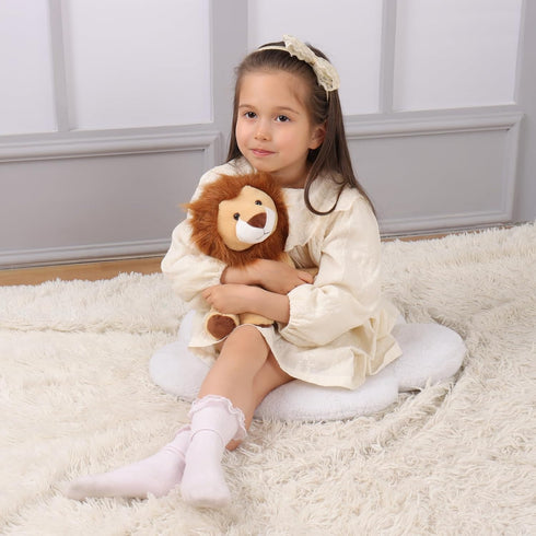 Apricot Lamb Toys Plush Brown Roar Lion Stuffed Animal Soft Cuddly (9 Inches, Brown Lion)