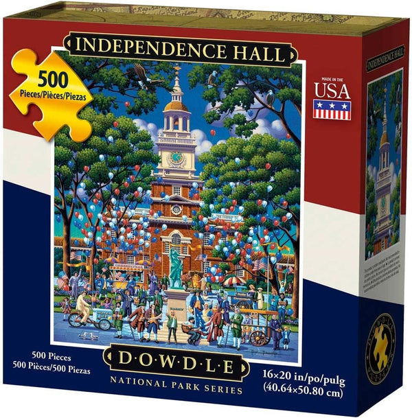 Dowdle - Independence National Historic Park - 500 Piece Jigsaw Puzzle