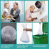 Reallnaive 120 Pcs Travel Potty Bags Liners with Absorbent Pads Disposable Car Potty Portable Training Bags for Seat