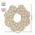 JUVA 6-Pack 360 0-24M Organic Cotton Baby Bibs, Absorbent & Reversible, Rotating Drool Bibs for Boys & Girls