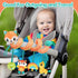 0 3 6 9 10 12 GKDOMS Baby Car Seat Toys Activity Stroller Toy for Boys Girls Months, Spiral Hanging Plush Toys, Baby