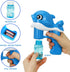 JOYIN 2 Bubble Guns Kit - Whale Automatic Bubble Maker with 4 Solutions for Kids, Bubble Blower for Summer Fun