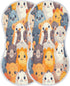 YETTASBIN Cartoon Guinea Pig Muslin Baby Burp Cloth, Super Soft Absorbent Cotton Burp Rag Baby Bibs Feeding Cloth