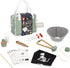 15-Piece 3+ J06466 Janod Pretend Play Vet Suitcase Role Play Veterinary Kit in Durable Zip-Up Cloth Case with Badge