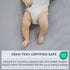 Pobibaby - Single Solid Premium Fitted Baby Crib Sheets for Standard Crib Mattress - Ultra-Soft Cotton Blend, Safe