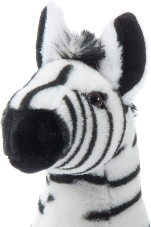 12 inches The Petting Zoo Zebra Stuffed Animal, Gifts for Kids, Wild Onez Zoo Animals, Zebra Plush Toy