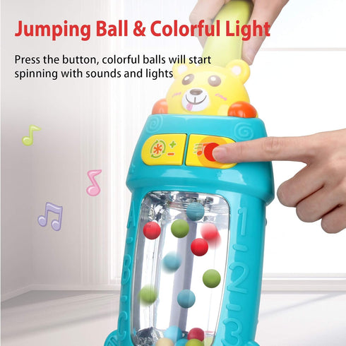 SUPERHIGH Kids Vacuum Cleaner Toy - Toy Vacuum with Lights & Sounds, Great Gifts for 3-6 Year Olds