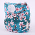 Sigzagor Baby Pocket Cloth Diaper Nappy Hook and Loop for Girls (Peach Blossom)