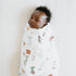 Soft Muslin Crib Sheet for Infants | Tan Gingham Design