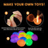 120 240 POPGIFTU Glow in the Dark Easter Eggs Bulk Prefilled Plastic Eggs with Mini Glow Sticks for Night Egg Hunt