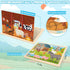 4-in-1 Farm Wooden Puzzles for Kids Ages 4-6, 24 PCS Jigsaw Puzzles for Toddlers 2-4, Educational Gifts