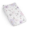 Sweet Jojo Designs Lavender Purple Boho Floral Girl Baby Changing Pad Cover