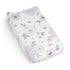 Sweet Jojo Designs Lavender Purple Boho Floral Girl Baby Changing Pad Cover