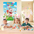 24 AUGSUN Pin The Tail on The Bunny Easter Games Easter Rabbit Games with Stickers for Easter Party Decorations, Easter