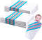 Remerry 16 Pcs Receiving Blanket, 30 x 40 Inch Hospital Blankets 100%