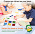 Set 144 (2-7/8"L 9/16" Chubby Crayons for Kids of Rainbow Crayons Classroom Supplies x Dia)