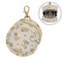 J JOYSAY Golden Retriever Dogs Beige Pattern Pacifier Holder Case with Metal Clip Portable Pacifiers Holder for Baby