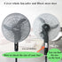 2 Pack 16" Washable Fan Cover, Dustproof Pedestal Fan Mesh Cover, Protects Kids' Fingers, Perfect for Parents of