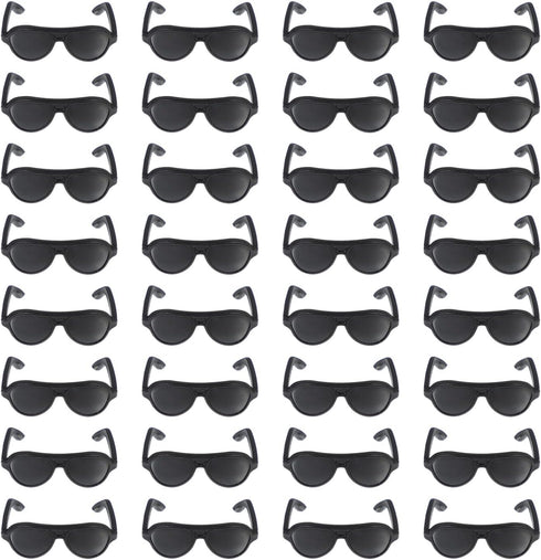TOYANDONA 80pcs Doll Sunglasses, Miniature Sunglasses Costume Accessories for Dollhouse Crafts