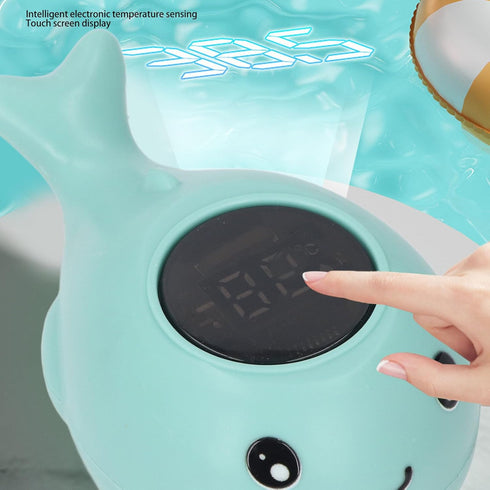 HaloVerde 3 Bath Thermometer Floating Toy with Color Temperature Indicator for Infant Bathing, Instant Reading Safety