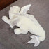 Blue Green Pink White Dragon Plush Stuffed Animal for Kids, Small Medium and Large Sizes Available