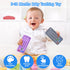 Baby Phone Teething Toys for 0-3, 0-6, 6-12 Months, Soft Silicone Baby Cell Phone Teethers