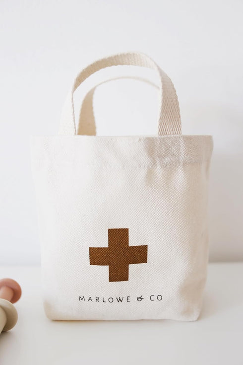 10 Marlowe & Co Silicone Pretend Play Doctor Kit for Children, Piece Pretend Play Doctor and Vet Kit with Storage Bag