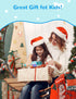 Amazmic Kids Karaoke Microphone Machine, Bluetooth Microphone with LED Light, Birthday Gift for Girls Boys 3-12 Years