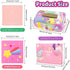 6 12 6 9 12 18 usrela Baby Toys to Months - Tissue Box Toy, Tissue Learning Toys with Alphabet Number Color Sound, Baby
