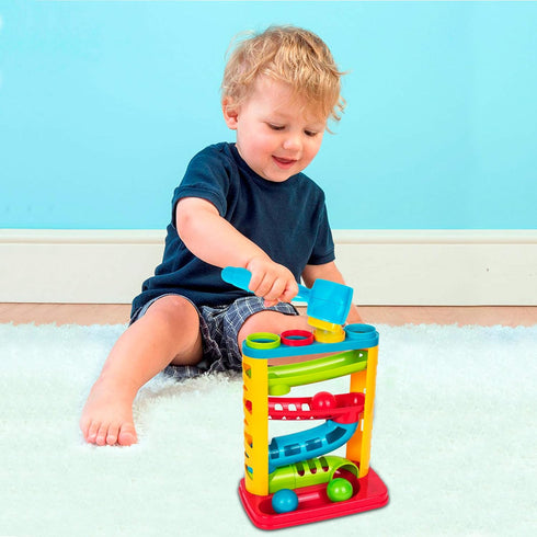 Hammer 1 2 3 Durable Pound A Ball Toys for Toddler, Stacking, Learning, Active, Early Developmental Montessori Toys