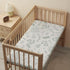 ColoBrethy 4-Pack 100% The Muslin Crib Sheets for Baby Girl Boy, Neutral & Cotton Nursery Decor, Fit for Standard Crib
